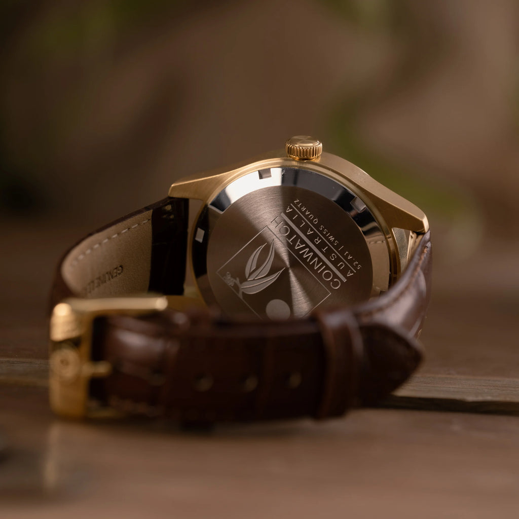 Gold case, Florin Dial